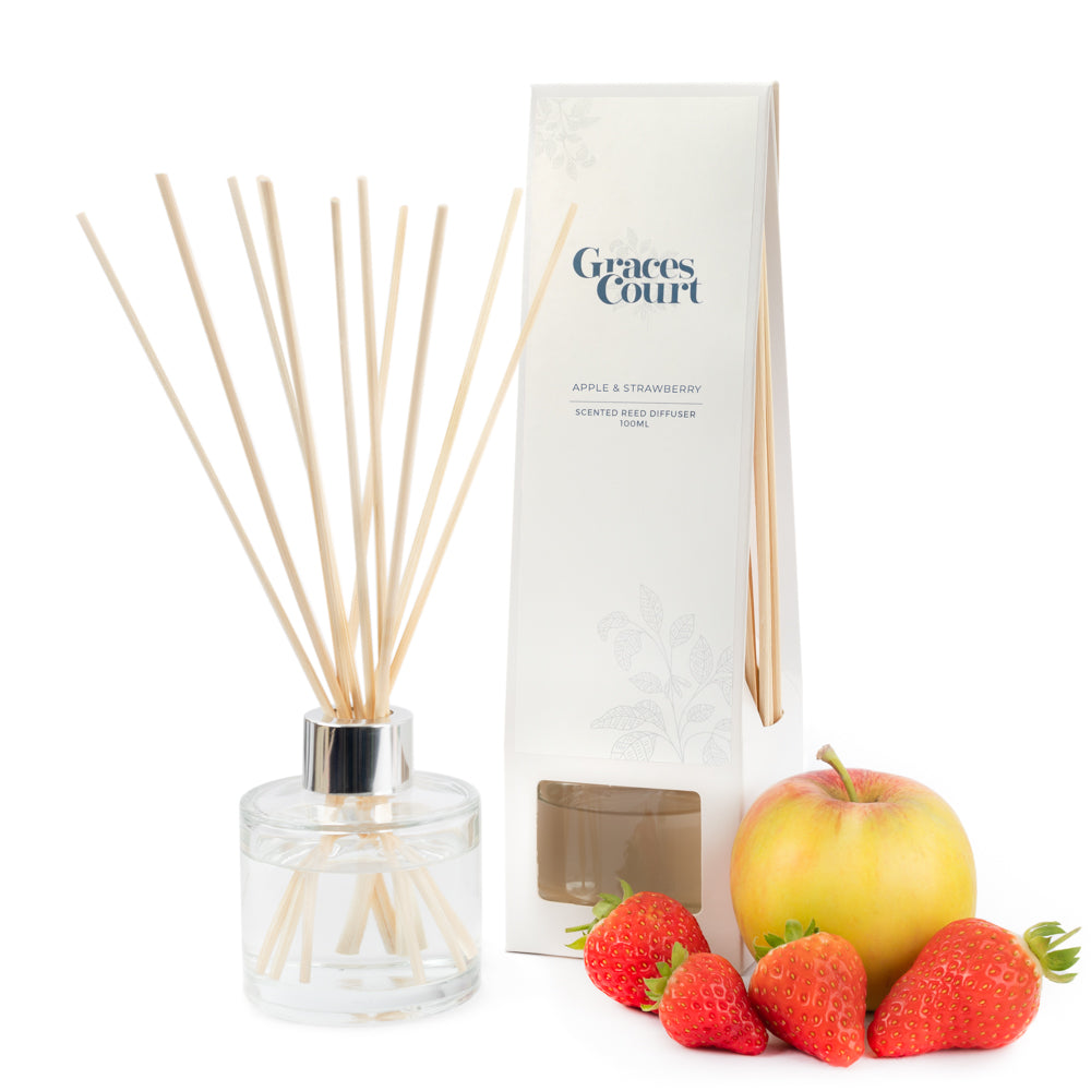 Apple & Strawberry Reed Diffuser | Graces Court